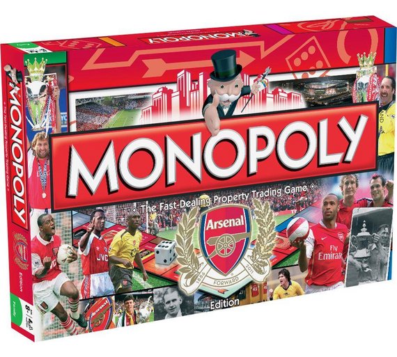 Buy Monopoly Arsenal F.C. Edition Board Game at Argos.co.uk Your