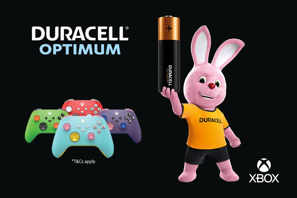 Try Duracell Optimum & Win 1 of 50 Xbox Design Lab Controllers.