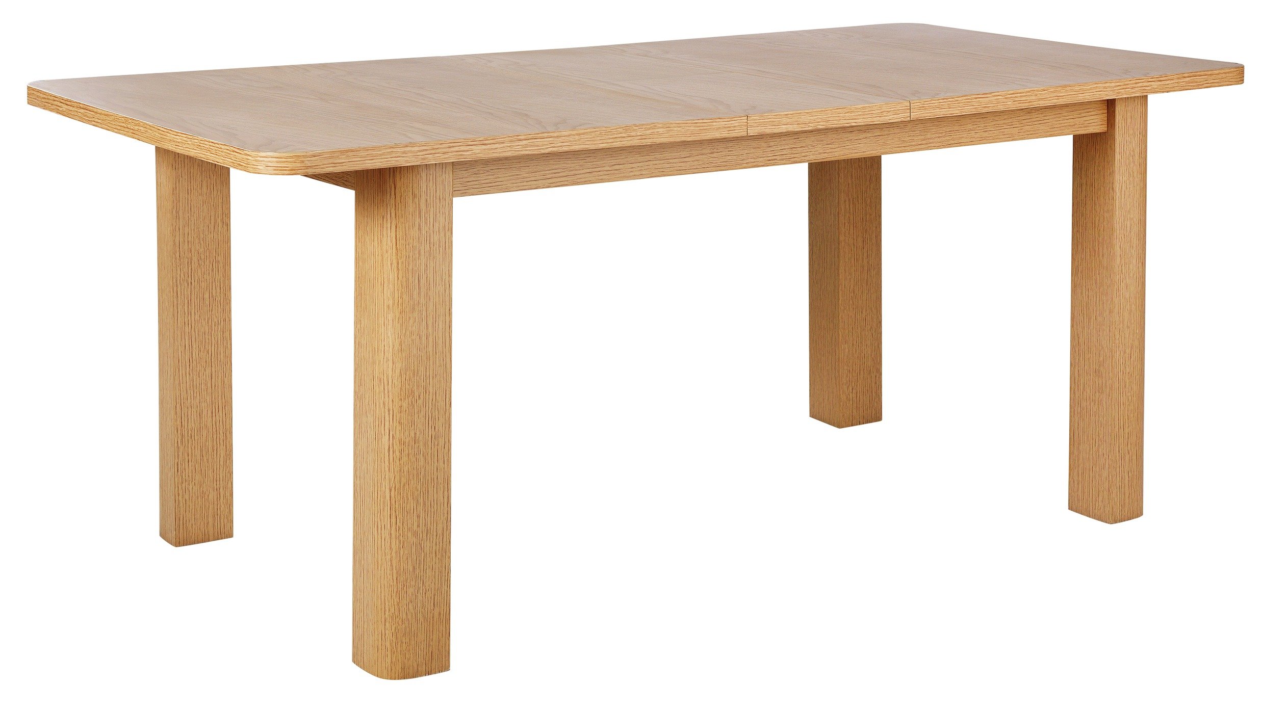 HOME - Shenley Oak Veneer Extendable - Dining Table Review