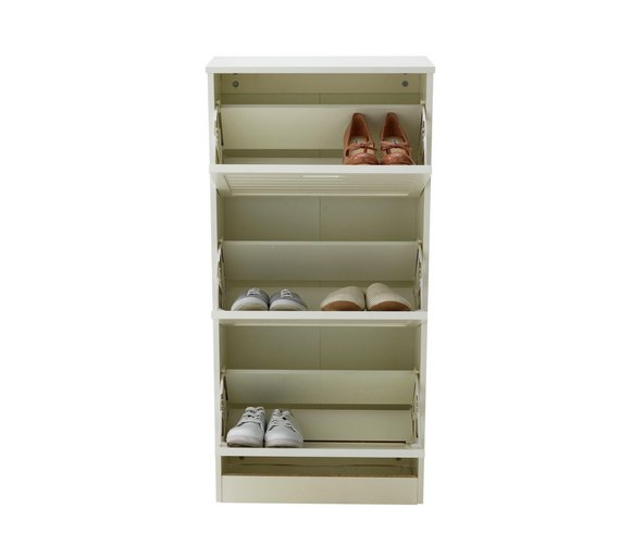 Buy HOME Hereford Shoe Storage White at Argos.co.uk Your