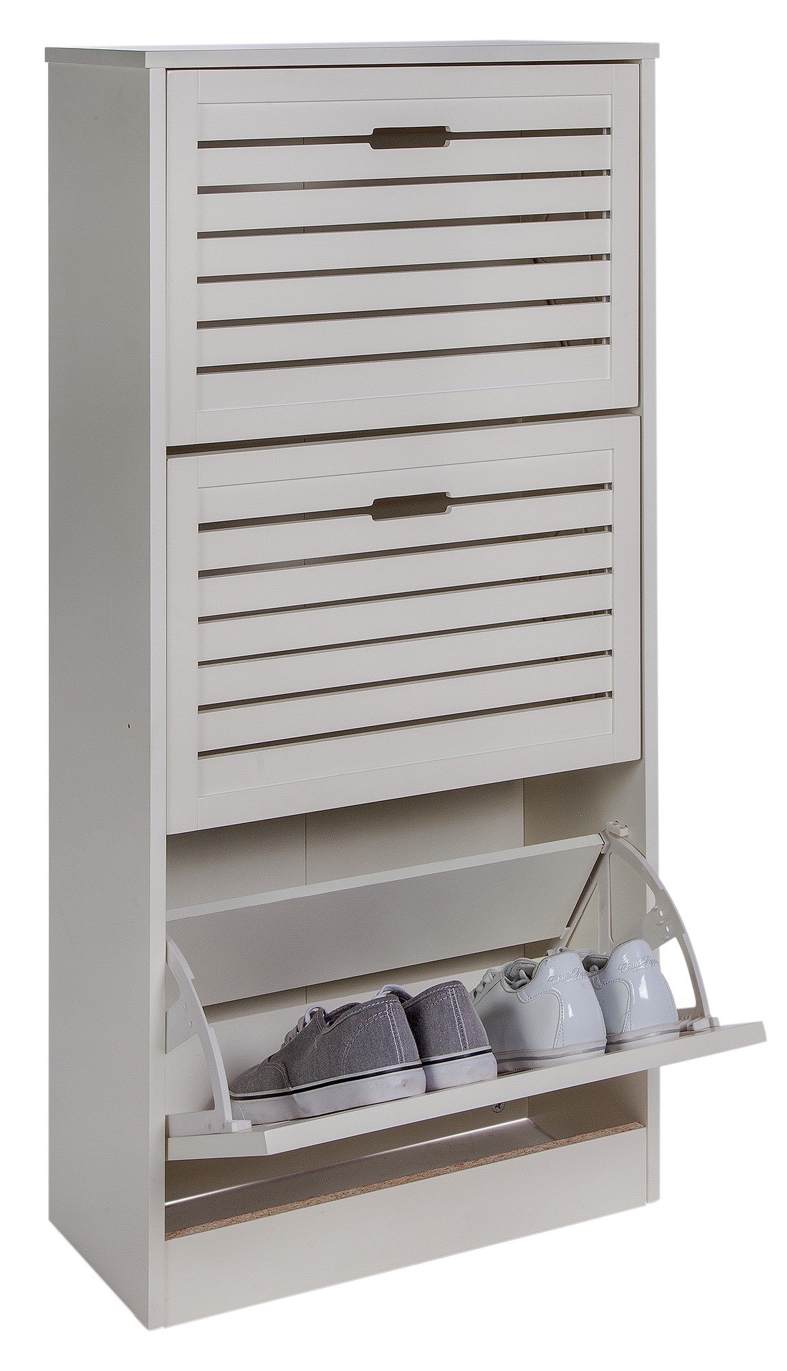 buy home hereford shoe storage cabinet - white at argos.co.uk