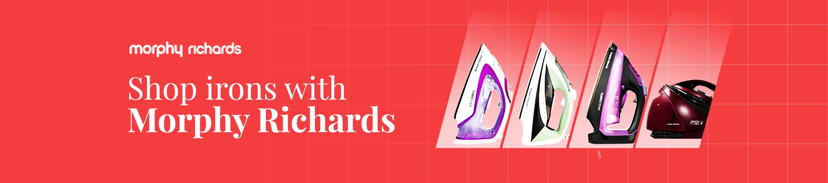 Morphy Richards. Shop irons with Morphy Richards.