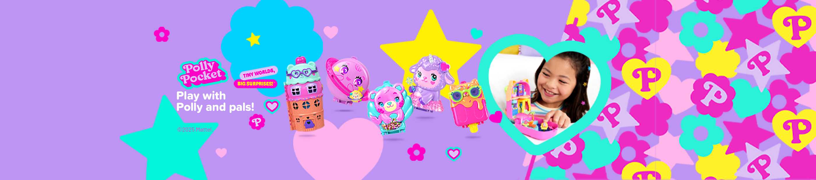 Polly Pocket. Play with Polly and pals!