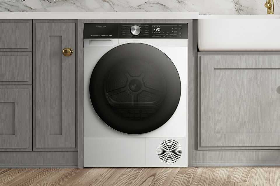 Heat pump tumble dryers. Shop drying at cooler temperatures to help save energy.