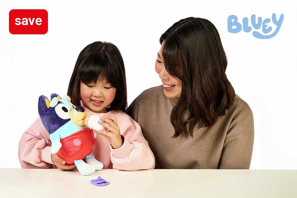 Save a 1/3 on selected Bluey.