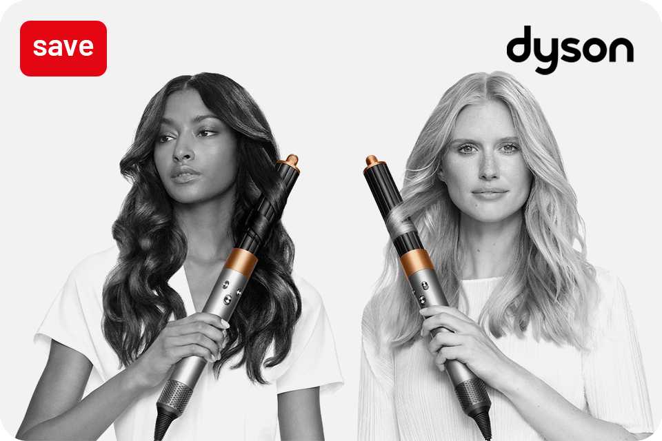 Save up to £100 on selected Dyson haircare.