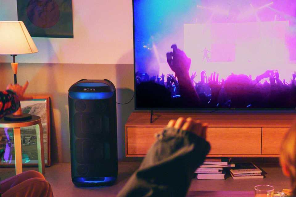 Sony SRS-XV800 Bluetooth Portable Party Speaker - Black.