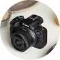 Canon EOS R50 Mirrorless Camera With RFS 18-45mm Lens.