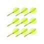 Winmau Fusion Dart Flight and Shaft in neon yellow.