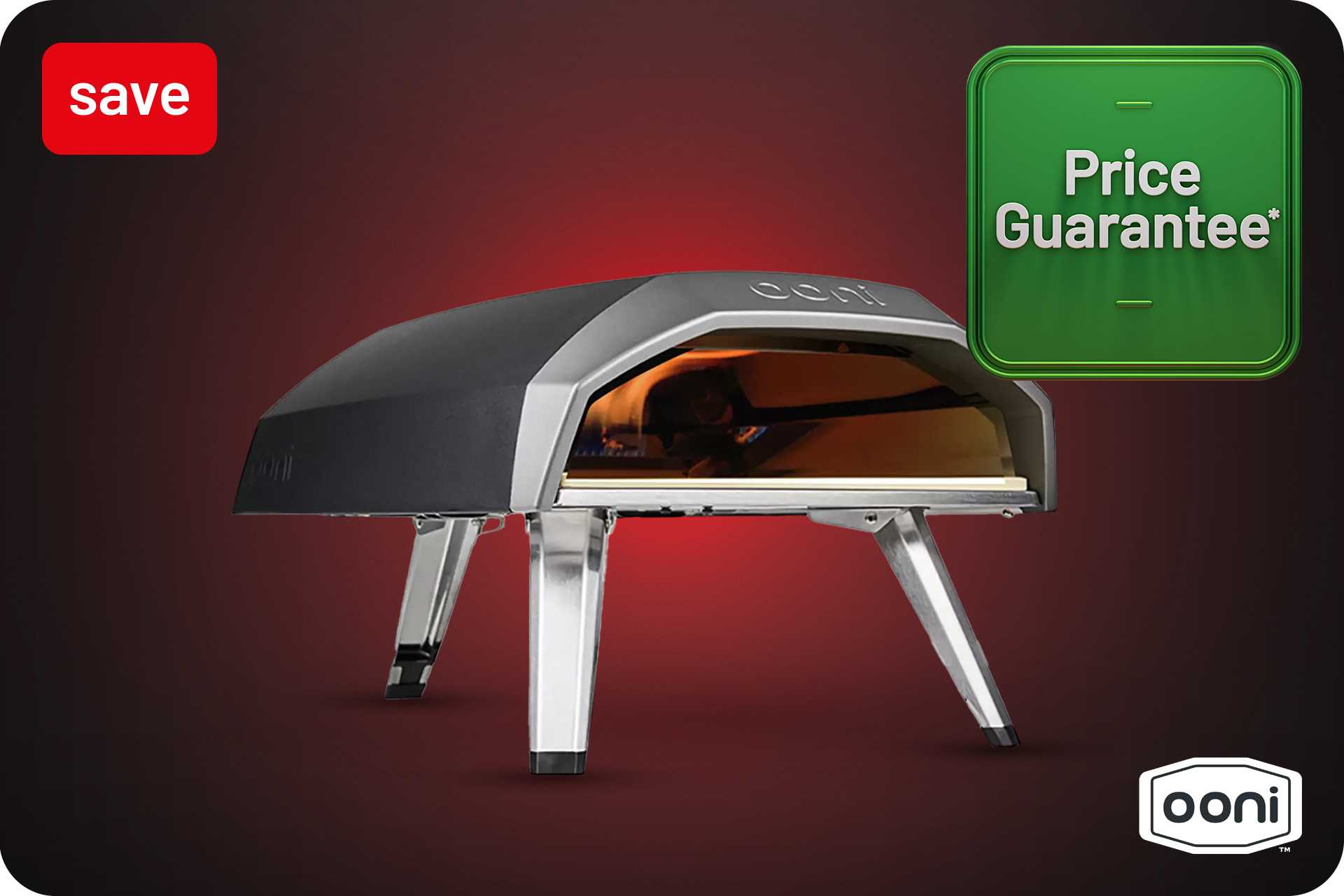 Price Guarantee. Save £50 on this Ooni Koda Pizza oven.