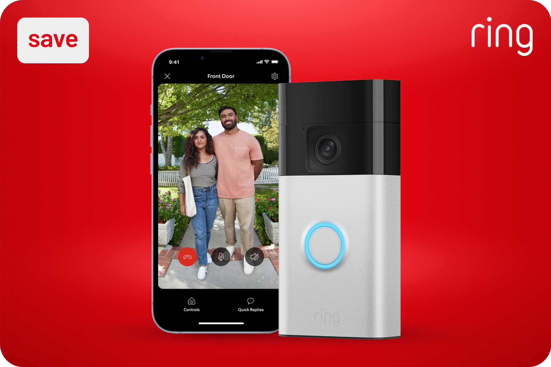 Save over 50% on selected Ring products.