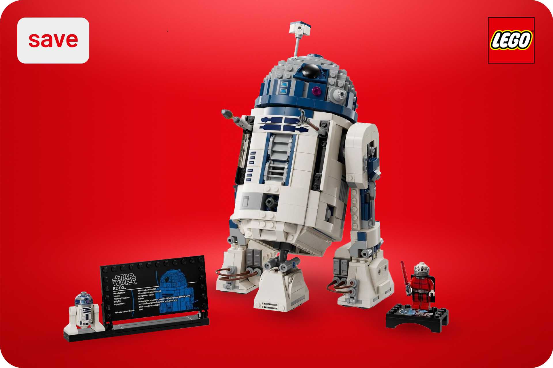 Save up to 30% on selected LEGO® sets.