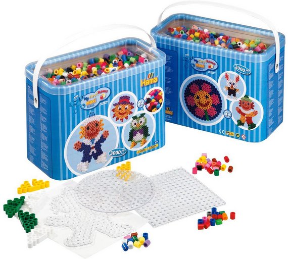 Buy Hama Maxi Beads and Pegboards in Bucket at Argos.co.uk Your