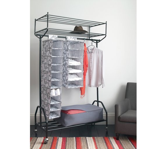 Buy Habitat Alexis Black Metal Clothes Rail at Argos.co.uk Your