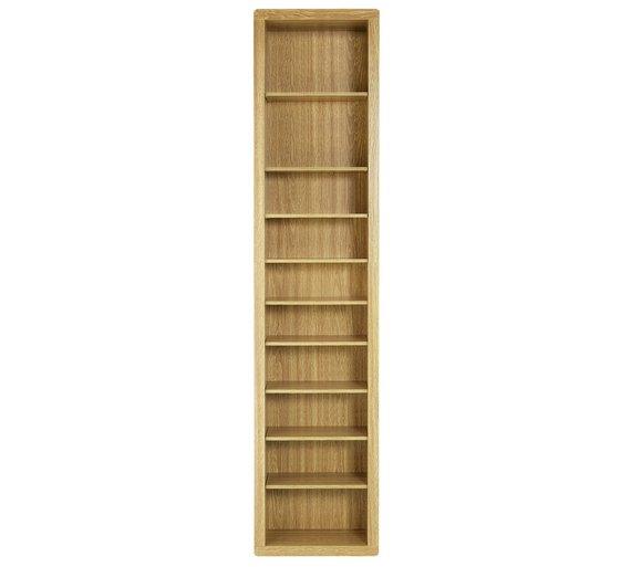 Buy HOME Portland CD & DVD Tower Oak Effect at Argos.co.uk Your