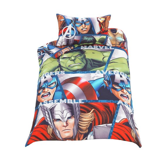 Buy Marvel Avengers Shield Bedding Set Single at Argos.co.uk Your