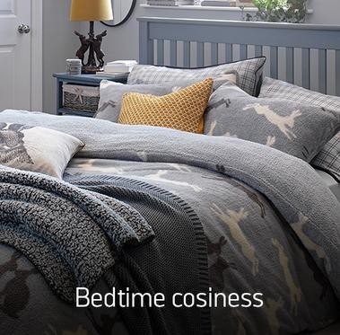 Bedtime cosiness. Make bedtime snuggly and stylish.