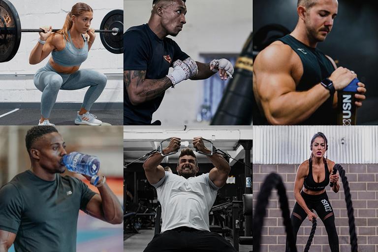 USN. Sports nutrition supplements. Help to reach higher and push harder.