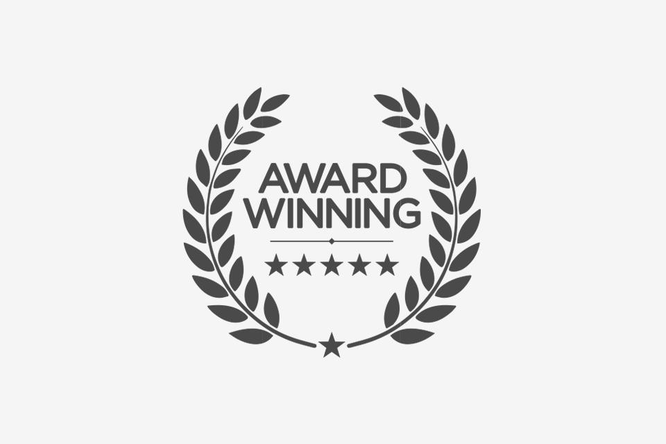 Award Winning.
