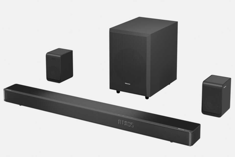 Hisense AX5125H 5.1.2Ch Sound Bar with Rear Speakers & Sub.