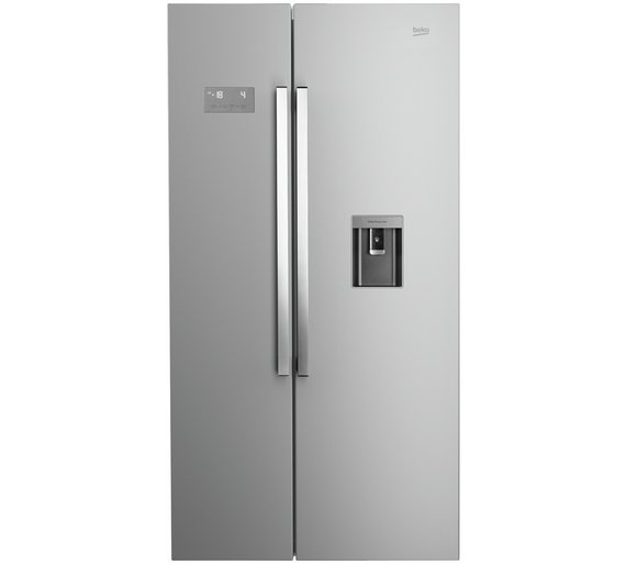 Buy Beko ASD241X American Fridge Freezer Stainless Steel at Argos.co