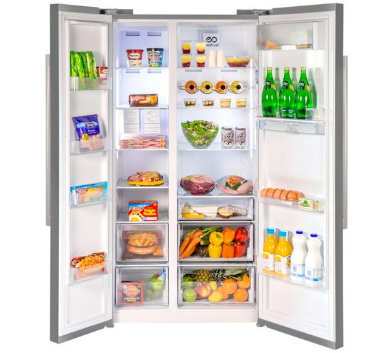 Buy Beko ASD241X American Fridge Freezer Stainless Steel at Argos.co