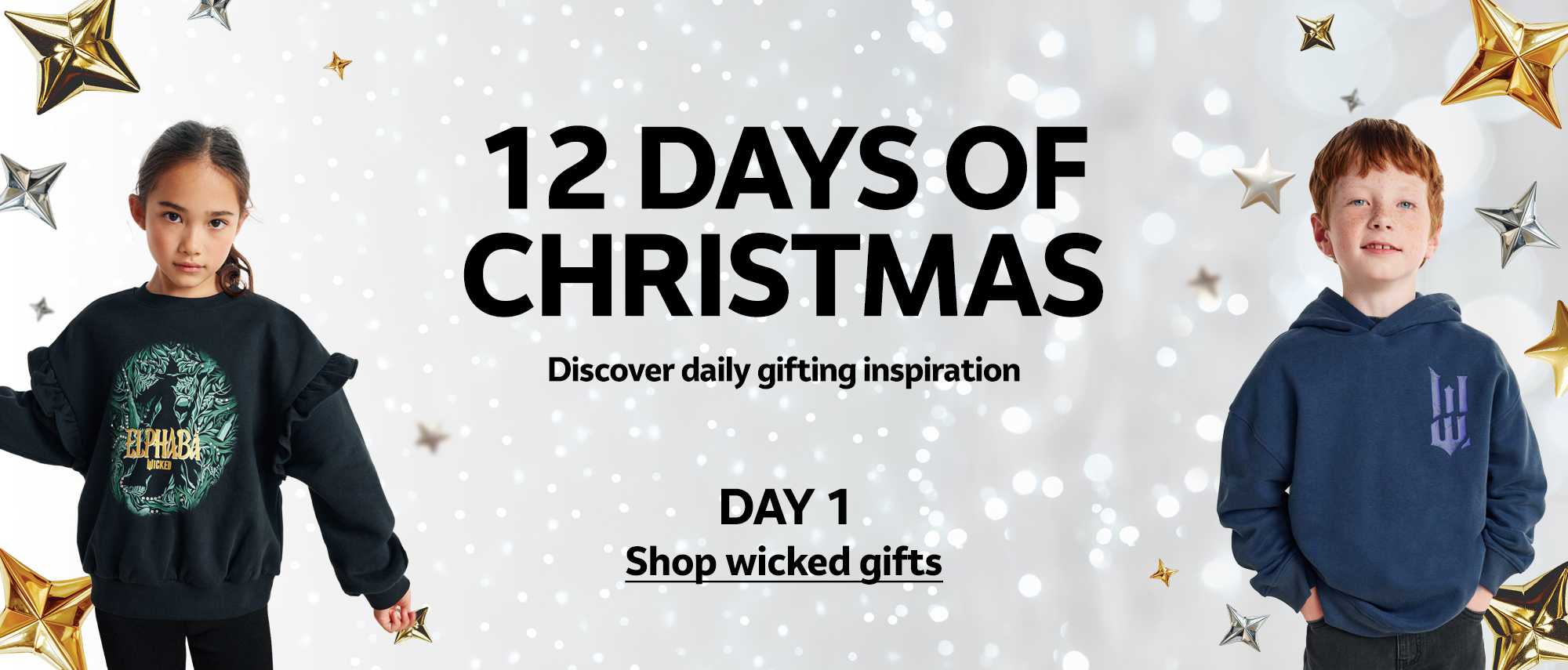 12 days of Christmas. Discover daily gifting inspiration. Shop Wicked gifts.