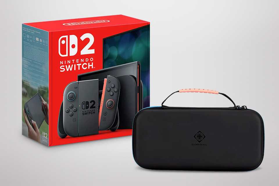 Buy a Nintendo Switch 2 Console. And add the Deltaco travel case with charge pocket for half price.