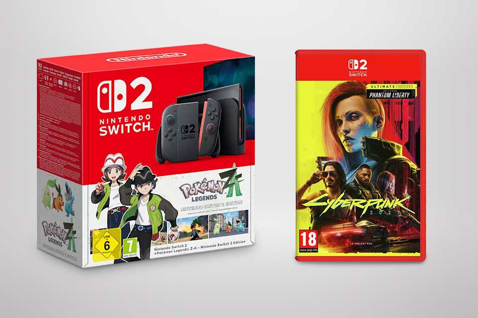 Save £10 on Cyberpunk 2077. When bought with any Nintendo Switch 2 console.