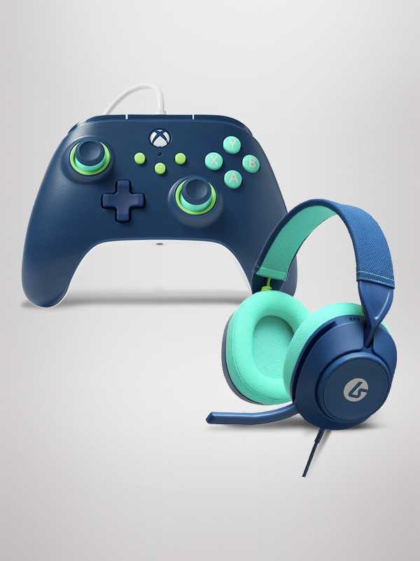Colour matched gear, unstoppable style. Shop power a controllers & headsets.
