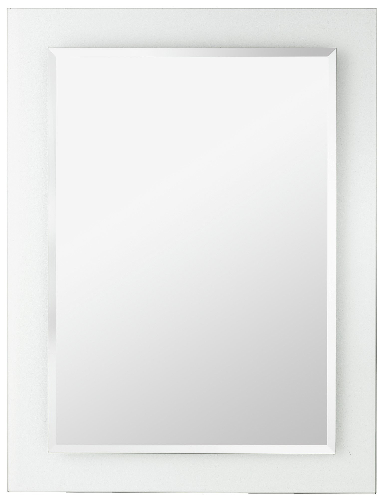 HOME Rectangular Clear Border Bathroom Mirror review