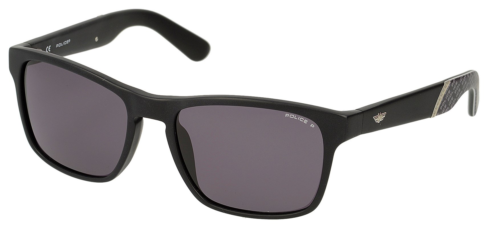 Police Black Plastic Wayfarer with Grey Polarised Lens. review