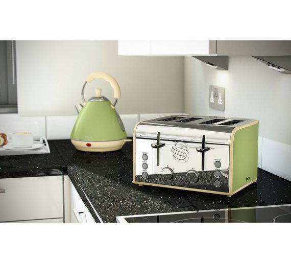 Buy Swan Retro 4 Slice Toaster Green at Argos.co.uk Your Online