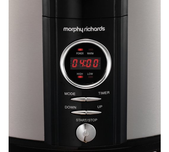 Buy Morphy Richards 460004 Accents Slow Cooker Brushed Steel at Argos