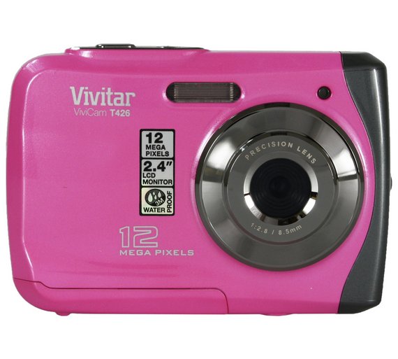 Buy Vivitar 12MP Waterproof Digital Camera Pink at Argos.co.uk Your