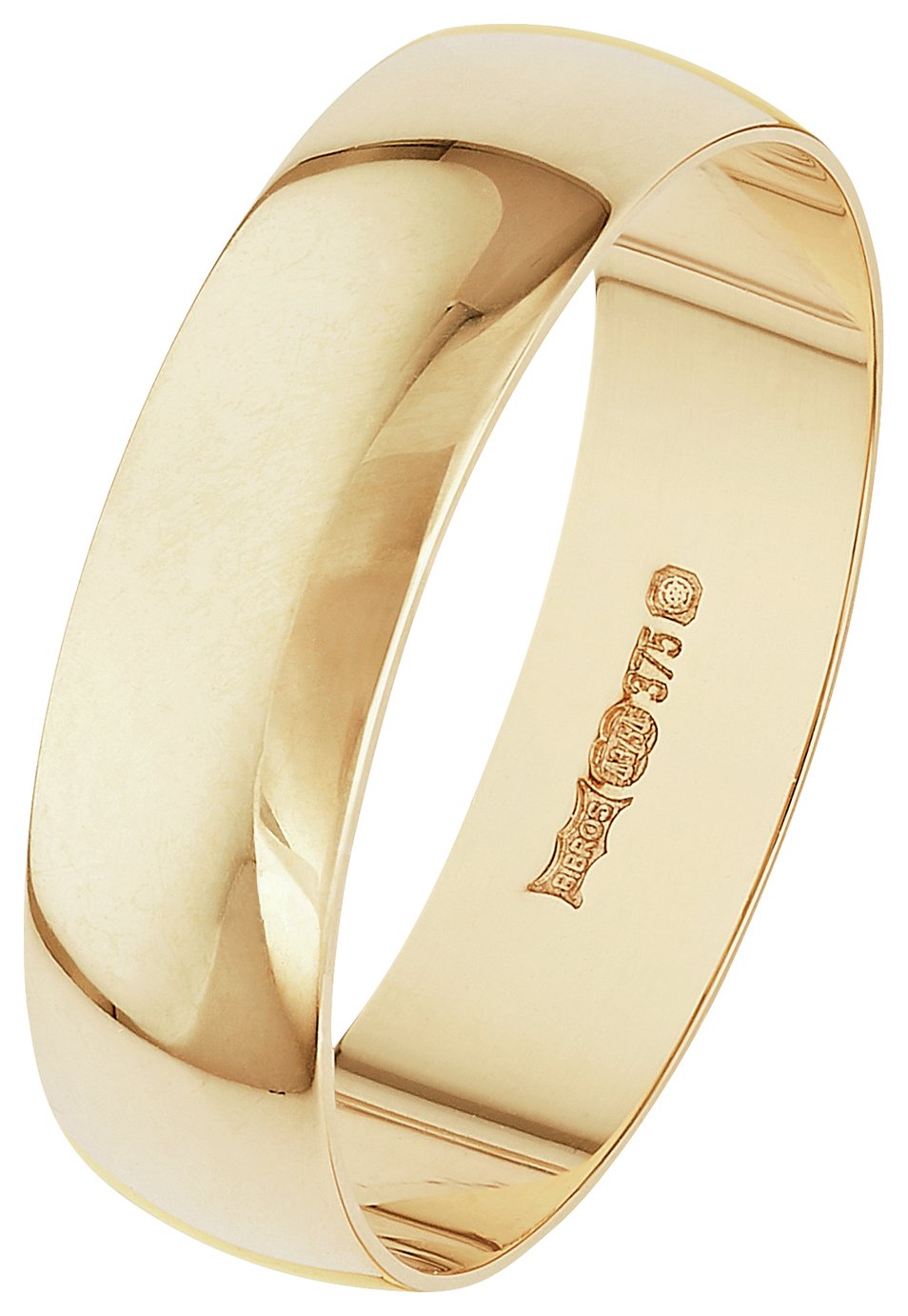 Revere 9ct Gold D-Shape Wedding Ring review