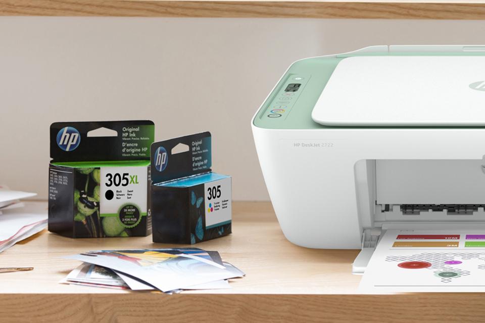 HP Original Ink flexibility.