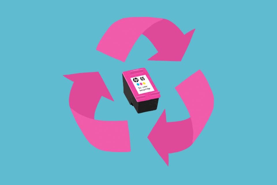 HP Instant Ink sustainability.