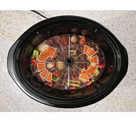 Buy CrockPot 5.7L Autostir Slow Cooker Stainless Steel at Argos.co