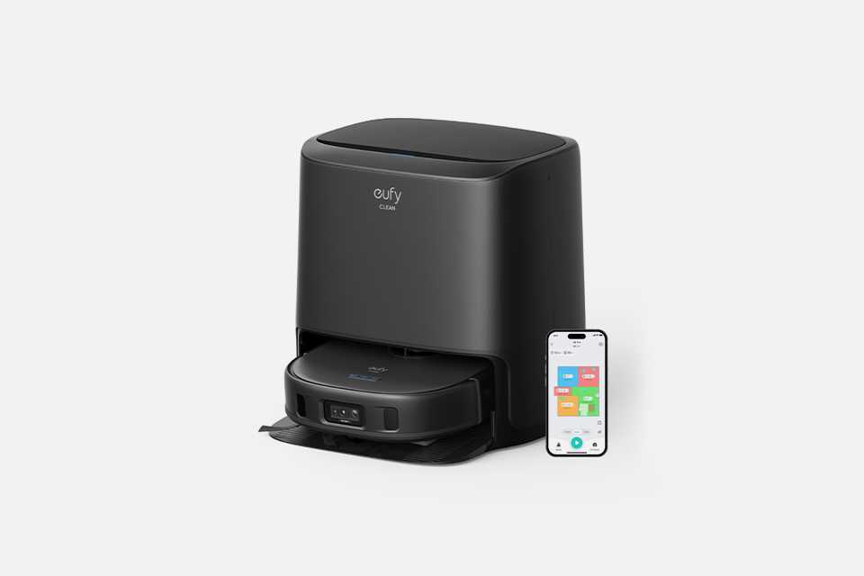 A black eufy X9 Pro ACS vaccum kit.