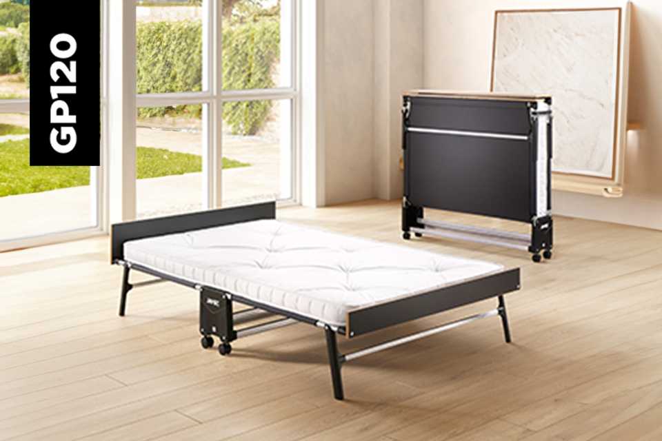 Jay-Be® Grand small double folding bed with e-Pocket mattress.