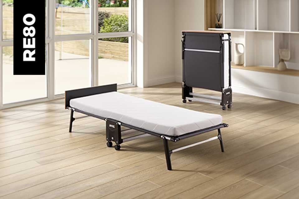 Jay-Be® Rollaway single folding bed with e-Fibre mattress.