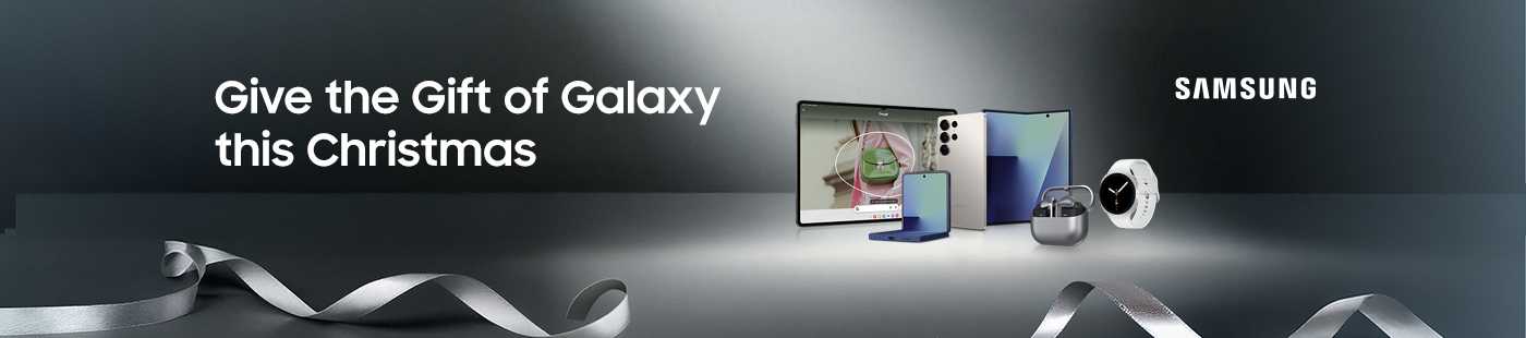 Samsung. Give the gift of Galaxy this Christmas.