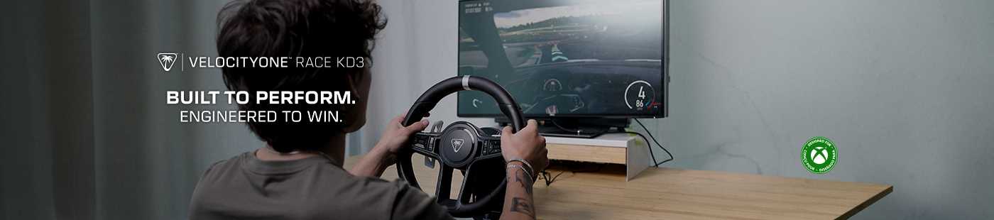 VelocityOne Race KD3. Built to perform engineered to win.