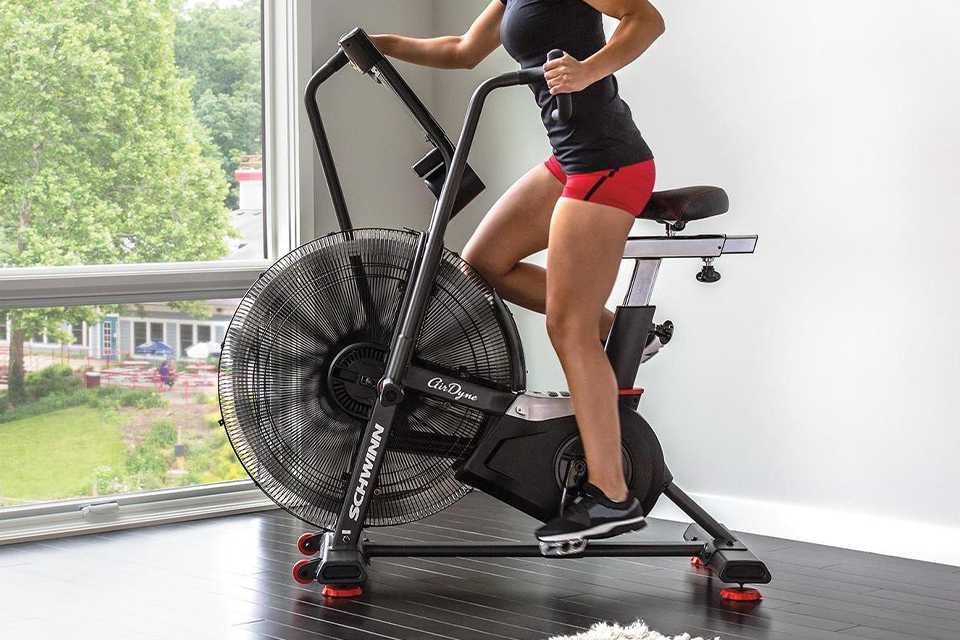 Schwinn Airdyne AD8 Dual Action Exercise Bike.