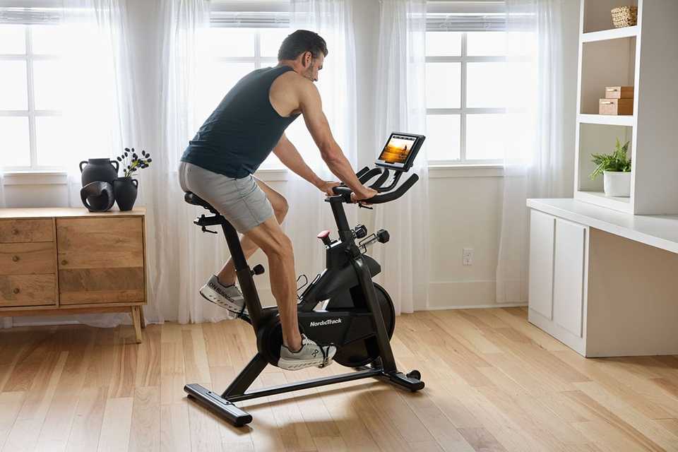 Track T Series 9 Magnetic Exercise Bike.