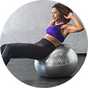 Gym balls.