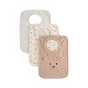 Bear Towelling Pop Over Bibs 3 Pack One Size.