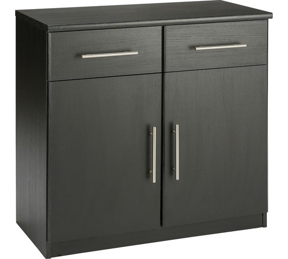 Buy HOME Anderson 2 Door 2 Drawer Sideboard Black at Argos.co.uk