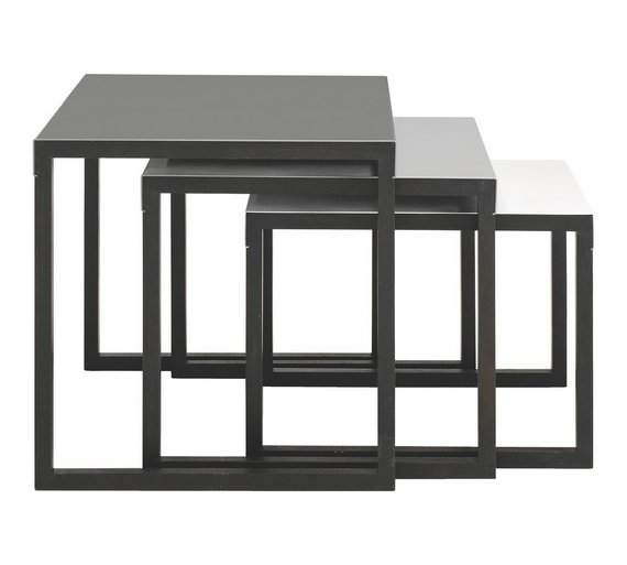Buy Habitat Kilo Metal Nest of Tables Grey at Argos.co.uk Your
